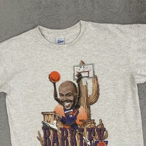 VINTAGE 90s SALEM SPORTSWEAR NBA CHARLES BARKLEY T-SHIRT size L